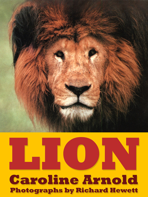 Title details for Lion by Caroline Arnold - Available